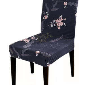 Set 6 huse pentru scaun model cu flori roz CC-80