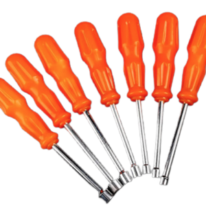 Set 7 surubelnite cu maner plastic si cap tubulara de la 5 la 11 mm