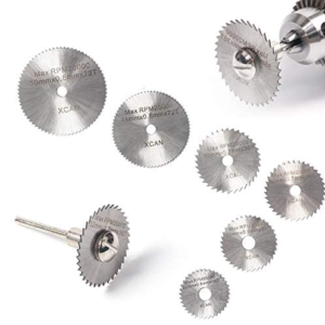 Set 8 PCS cu 6 Disc Freze Debitat Lemn sau Plastic si 2 prinderi BIAX