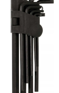 Set 9 chei imbus hexagonale tip L Otel dimensiune de la 3 la 14 mm