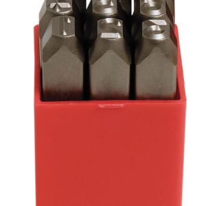 Set 9 poansoane cifre 6 mm