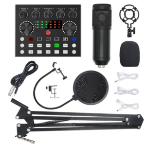 Set Microfon Profesional Q SK8 cu mixer