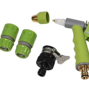 Set cap pentru furtun/conectori VERDE multifunctional