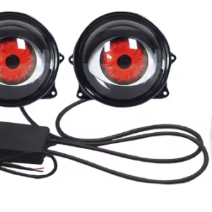 Set de 2 Lupe led AUTO 3 inchi animatie ochi pisica 12 36v