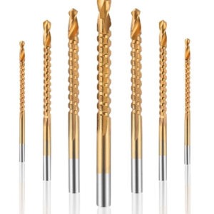 Set de 6 burghii AURII din Otel de la 3 la 8mm