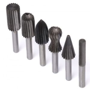 UB Set de 6 freze pentru metal diferite modele coada de 6mm