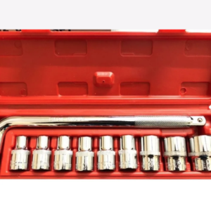 Set de 9 chei tubulare si cheie