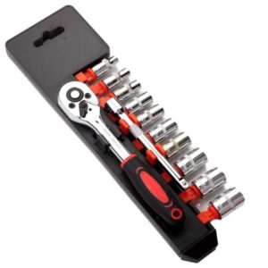 Set de Chei Tubulare 1/4" cu Clicket - 12 Bucati