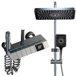 Set de dus smart cu afisaj LED control termostatic si 4 moduri pulverizare Tehnologie Avansata