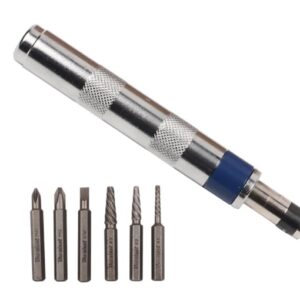 Set de surubelnita cu impact 7 in 1 cu antrenare 1/4