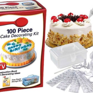 Set decorat torturi si prajituri cu 100 de piese