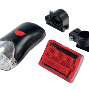 Set far si stop bicicleta BL 308 far 5W LED COB stop 5 LED rezistenta la intemperii