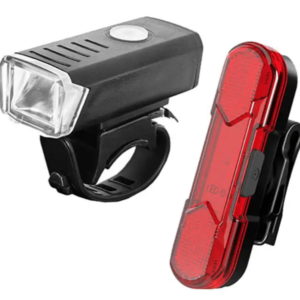 Set far si stop pentru bicicleta HY027 cu incarcare USB