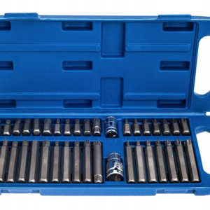 Set profesional bit torx hex spline 40 piese scurte si lungi
