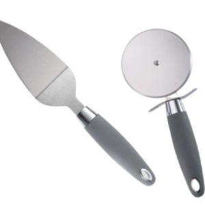 Set ustensile pentru pizza 2 piese otel inoxidabil