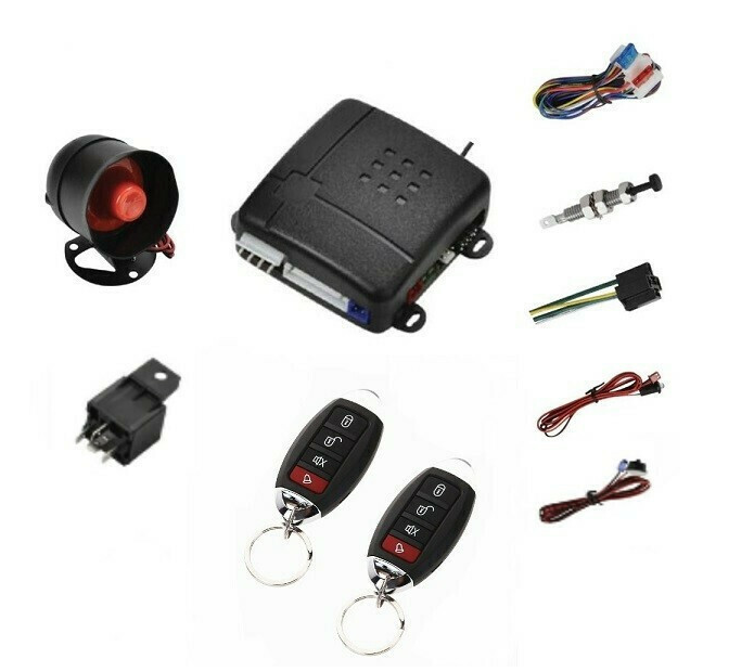 Sistem de securitate auto alarma de urgenta blocare de conducere 12V
