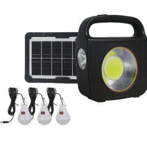 Sistem solar pentru Iluminat Casa CC002-1 cu Panou si 3 Becuri 100W