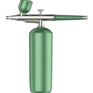 Spray hidratare pentru fata Q ZY8 portabil din metal pentru curatarea tenului verde