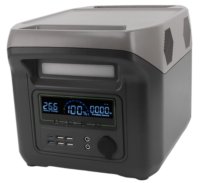 Statie electrica portabila GD 8051 statie electrica portabila de 600W generator solar de camping 512Wh iesire cu unde sinusoidale pure pentru camping rezerva de urgenta