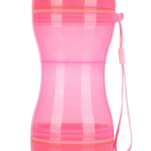 Sticla portabila de apa pentru animale de companie 2 in 1