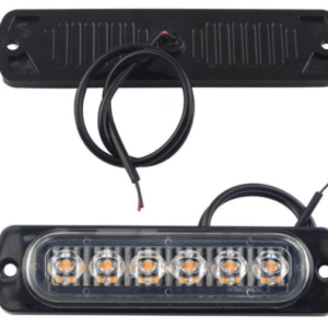 Stroboscop 6 LED lumini de avertizare pentru platforma  ATV  Tractor  Jeep  Off Road