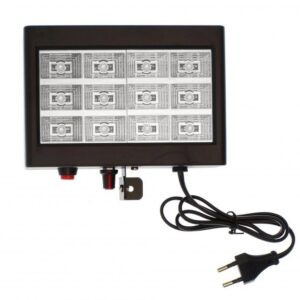 Stroboscop disco cu jocuri de lumini Strobe 12 LED