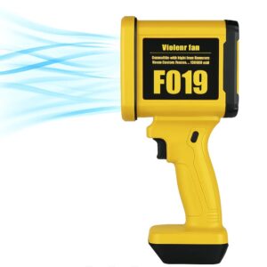 Suflanta F019 turbo violent fan putere extrema 110.000 RPM acumulator 18V control viteza