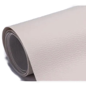 Sul autoadeziv din piele ecologica (imitatie piele) 0.75 x 2.5m ALB Cream
