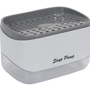 Suport burete vase cu rezervor sapun integrat 300 ml