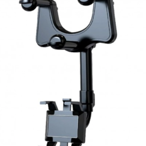 Suport de telefon auto Q ZJ008 prindere pe oglinda retrovizoare brate ajustabile rotativ