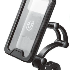 Suport de telefon pentru moto / bicicleta impermeabil cu carcasa si rotire S806