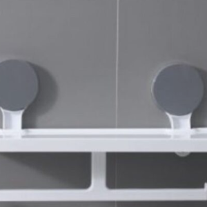 Suport hartie igienica cu etajera si suport prosop