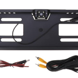 Suport pentru numar auto cu camera video marsarier incorporata