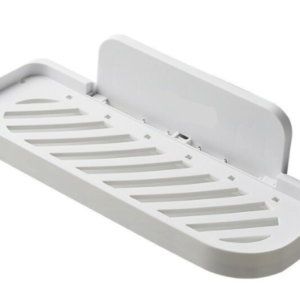 Suport pliabil pentru baie autoadeziv 36 x 15.3 cm alb