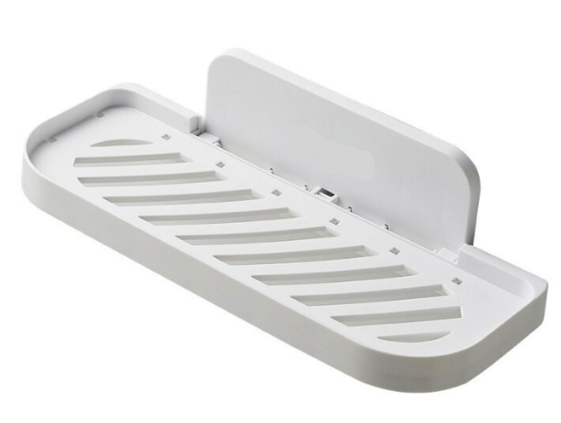 Suport pliabil pentru baie autoadeziv 36 x 15.3 cm alb