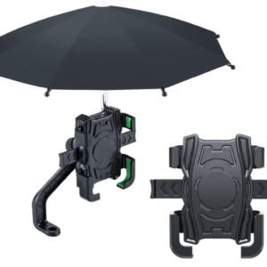 Suport telefon cu umbrela pentru ghidon bicicleta