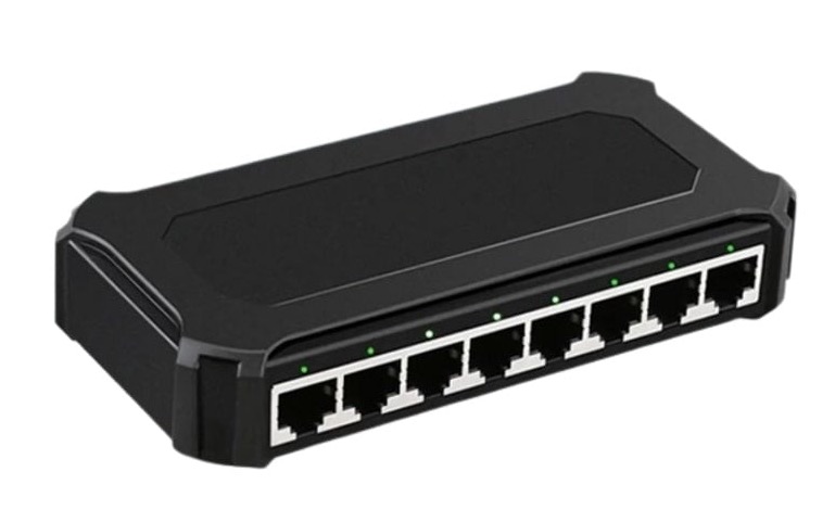 Switch internet cu 8 porturi QJH02 de 1000Mbps