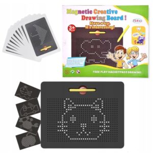 Tableta magnetica interactiva cu magneti 714 piese