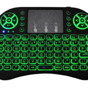 Tastatura Mini Wireless Q K07 cu Touchpad 2.4 GHz Iluminare RGB 7 Culori