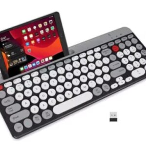 Tastatura cu Bluetooth si Suport pentru Telefon QK8066