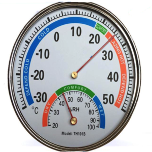 Termometru cu higrometru analogic TH101Bb OR