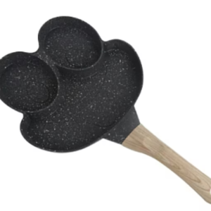 Tigaie antiaderenta cu 3 compartimente forma de broscuta