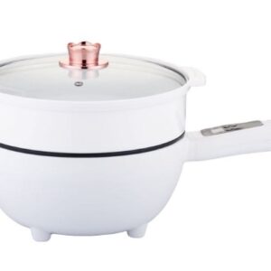 Tigaie electrica multifunctionala 2 in 1 cu capac 30cm capacitate 4L putere 1350W gatire fara aragaz