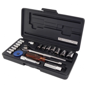 Trusa 21 piese 1/2 scule cu clichet