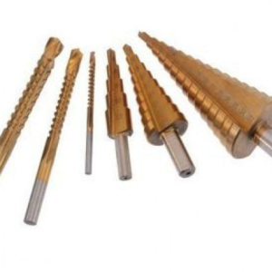 Trusa 3 FREZE in trepte si 3 BURGHII aurii