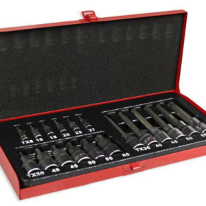 Trusa Capete Surubelnita Torx 18 Buc cu Dimensiuni Diferite