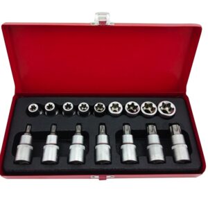 Trusa MLG-2029 16 piese chei tubulare capete biti torx