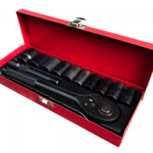 Trusa Profesionala chei tubulare 1/2 impact 12 piese