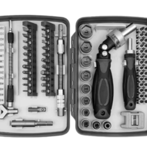Trusa de Biti si Tubulare cu Clichet 70 piese Andowl Q LS9902