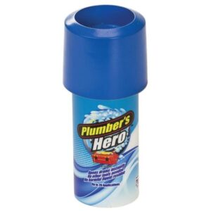 Tub cu presiune pentru desfundat scurgerile Plumber's Hero
